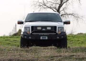 Picture of Road Armor 09-14 Ford F-150 Stealth Front Winch Bumper w-Pre-Runner Guard - Tex Blk