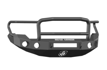 Picture of Road Armor 09-14 Ford F-150 Stealth Front Bumper w-Lonestar Guard - Tex Blk