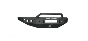 Picture of Road Armor 16-19 Nissan Titan Stealth Front Bumper w-Pre-Runner Guard - Tex Blk