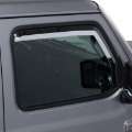 Picture of Putco 20-21 Jeep Gladiator JT-JL Element Chrome Window Visors Front Only