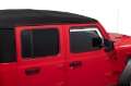 Picture of Putco 20-21 Jeep Gladiator JT-JL Element Chrome Window Visors Front Only