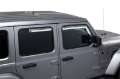 Picture of Putco 20-21 Jeep Gladiator JT-JL Element Chrome Window Visors Set of 4