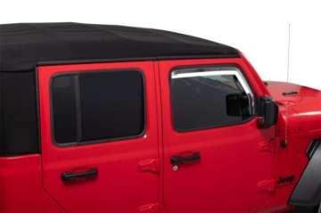 Picture of Putco 20-21 Jeep Gladiator JT-JL Element Tinted Window Visors Front Only