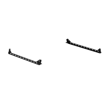 Picture of Road Armor TRECK Dual Lower 5-1-2-6ft Bed Accessory Rail Mounts - Tex Blk Pair