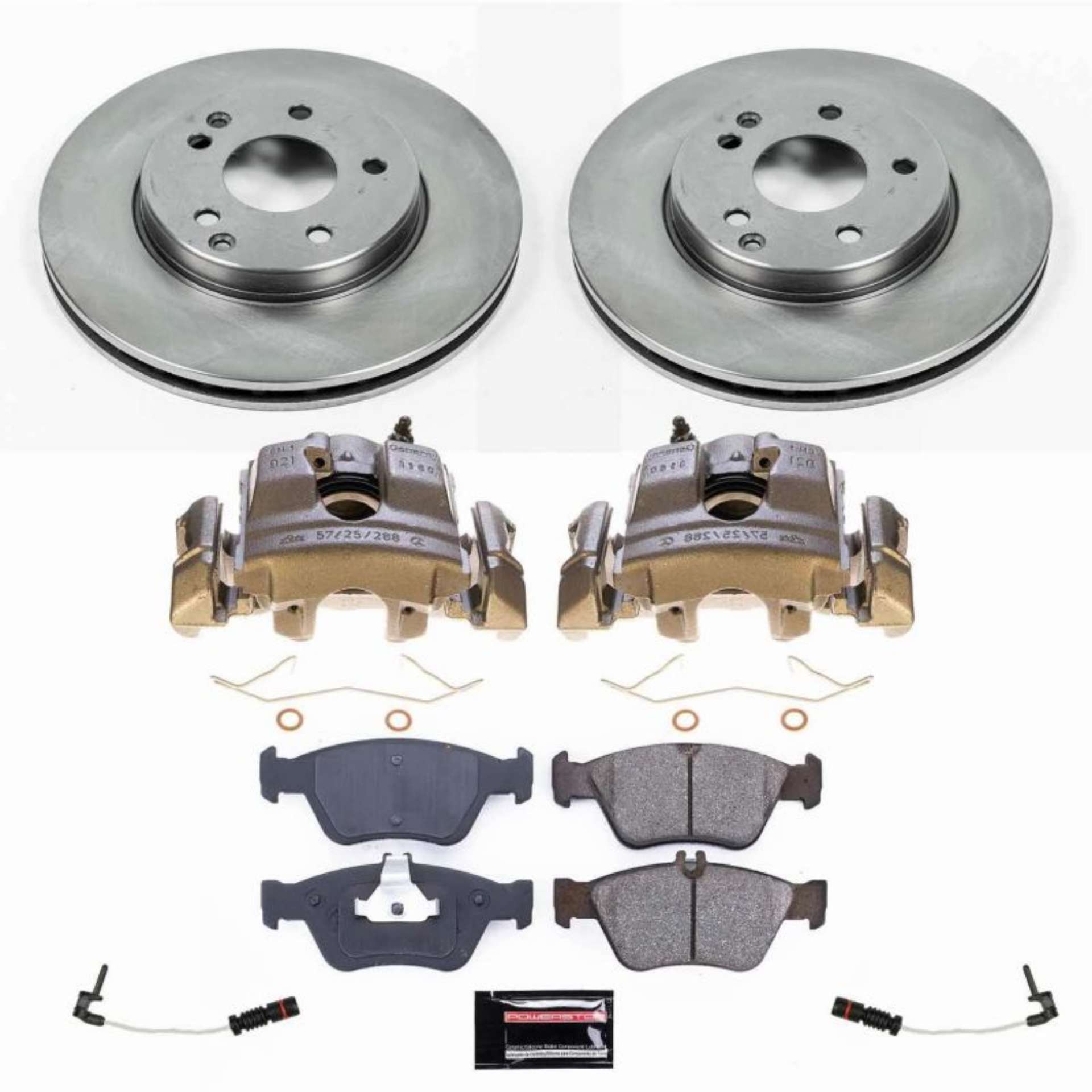 Picture of Power Stop 99-00 Mercedes-Benz C230 Front Autospecialty Kit w-Calipers