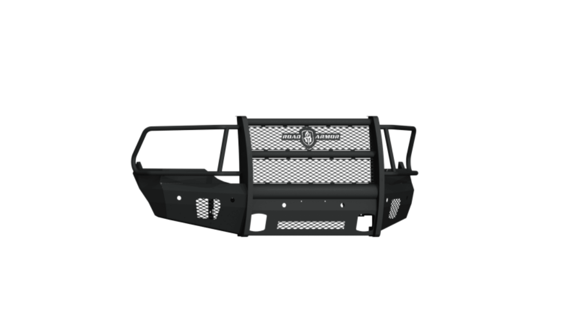 Picture of Road Armor 13-18 Ram 1500 Vaquero Front Bumper Full Guard - Tex Blk