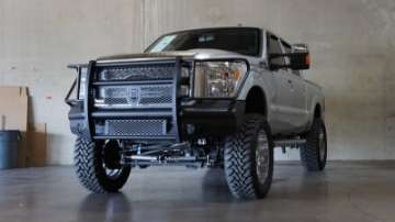 Picture of Road Armor 11-16 Ford F-250 Vaquero Front Bumper Full Guard - Tex Blk