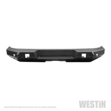 Picture of Westin 07-18 Jeep Wrangler JK WJ2 Rear Bumper - Textured Black