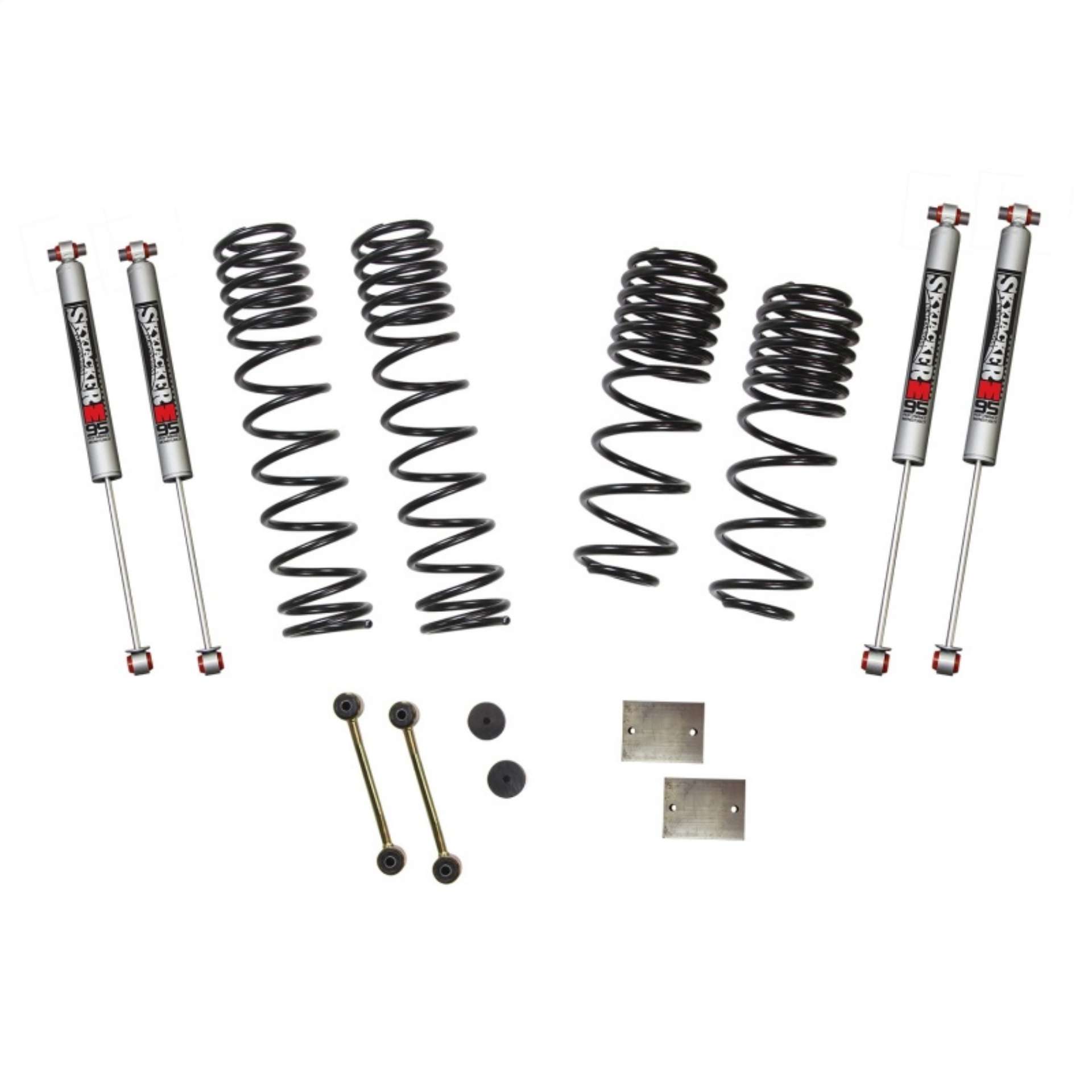 Picture of Skyjacker 2020 Jeep JL 4WD Diesel 1-5in Dual Rate Long Travel Sus Lift Kit w- M95 Monotube Shocks