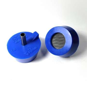 Picture of Ticon Industries Tig Aesthetics 4in Tube Silicone Purge Plug - Blue