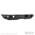 Picture of Westin 18-19 Jeep Wrangler JL WJ2 Rear Bumper w-  Sensors Excl- Wrangler JK - Textured Black