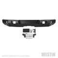 Picture of Westin 18-19 Jeep Wrangler JL WJ2 Rear Bumper w-  Sensors Excl- Wrangler JK - Textured Black