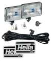 Picture of Hella 450 H3 12V SAE-ECE Fog Lamp Kit Clear - Rectangle Includes 2 Lamps