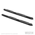 Picture of Westin 18-20 Jeep Wrangler JL Unlimited 4DR PRO TRAXX 5 Oval Nerf Step Bars - Textured Black