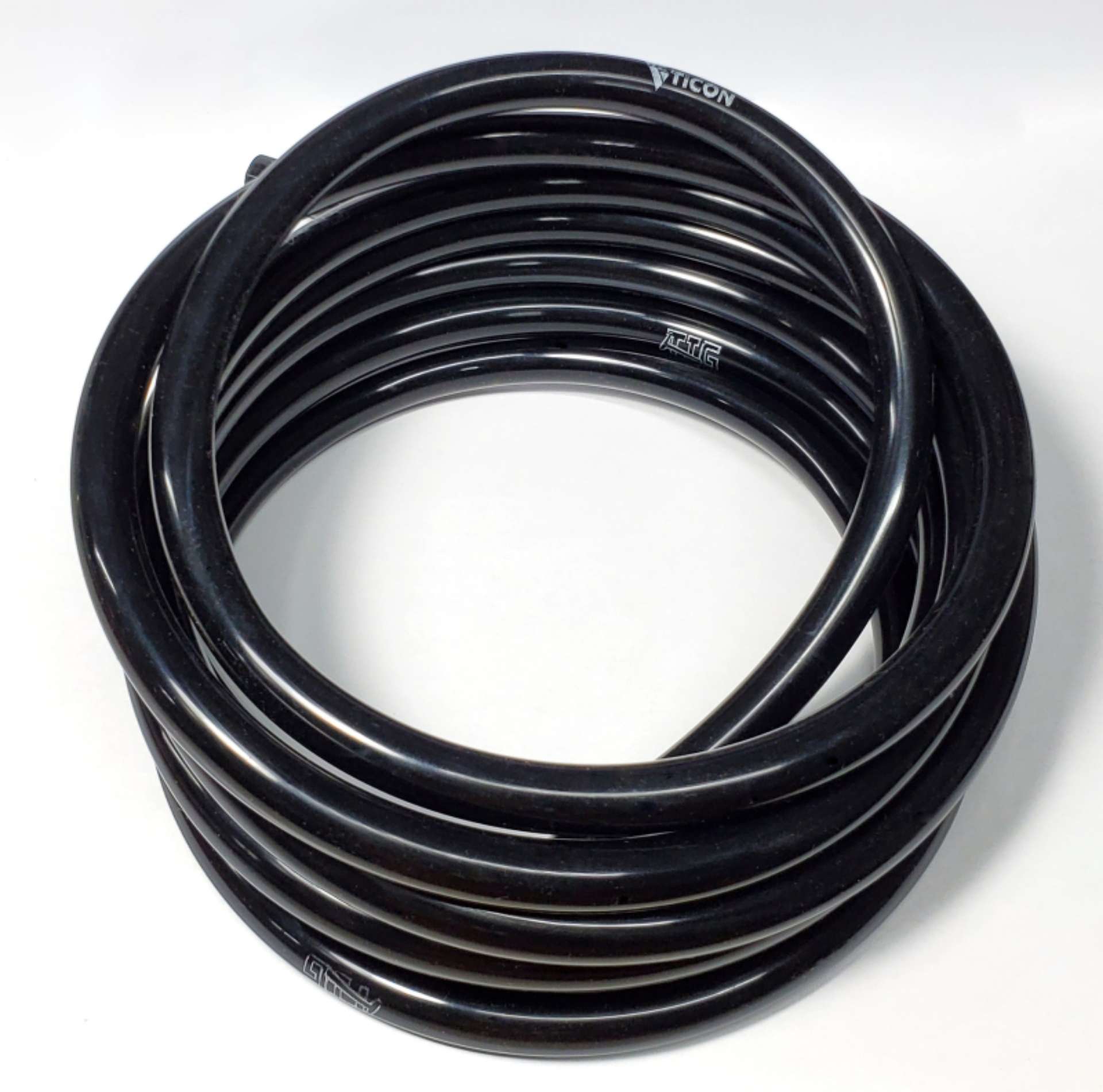 Picture of Ticon Industries Tig Aesthetics 6mm Silicone Argon Line - 10ft Length Black