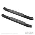 Picture of Westin 18-20 Jeep Wrangler JL 2DR PRO TRAXX 4 Oval Nerf Step Bars - Textured Black