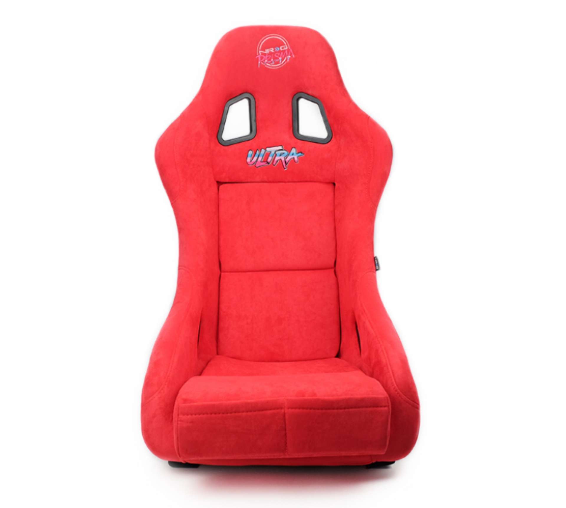 Picture of NRG FRP Bucket Seat ULTRA Edition - Medium Red Alcantara-Pearlized Back