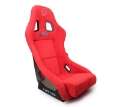 Picture of NRG FRP Bucket Seat ULTRA Edition - Medium Red Alcantara-Pearlized Back