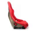 Picture of NRG FRP Bucket Seat ULTRA Edition - Medium Red Alcantara-Pearlized Back