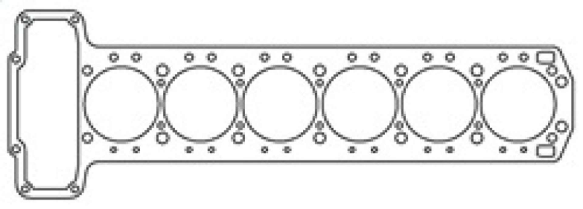 Picture of Cometic 1968+ Jaguar 4-2L 6 Cylinder 93mm Bore -043in CFM-20 Head Gasket