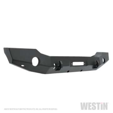 Picture of Westin 18-20 Jeep Wrangler JL WJ2 Full Width Front Bumper - Textured Black