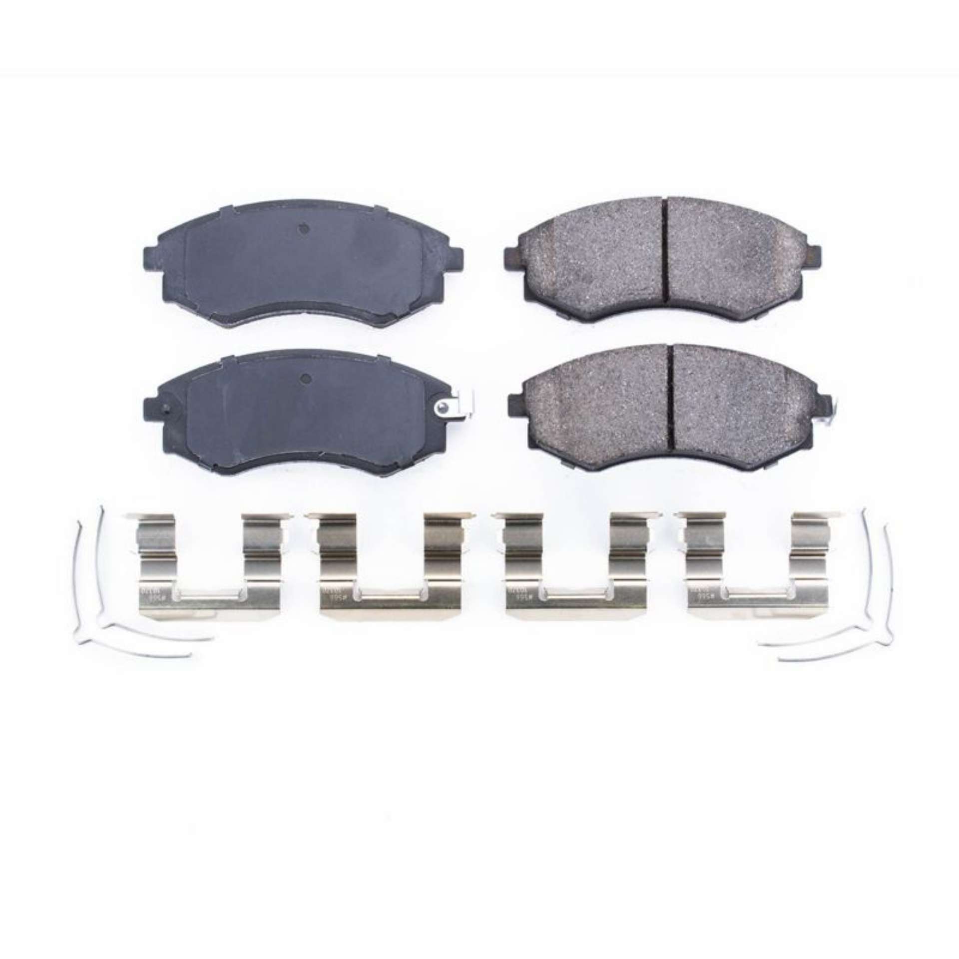 Picture of Power Stop 92-01 Hyundai Elantra Front Z17 Evolution Ceramic Brake Pads w-Hardware