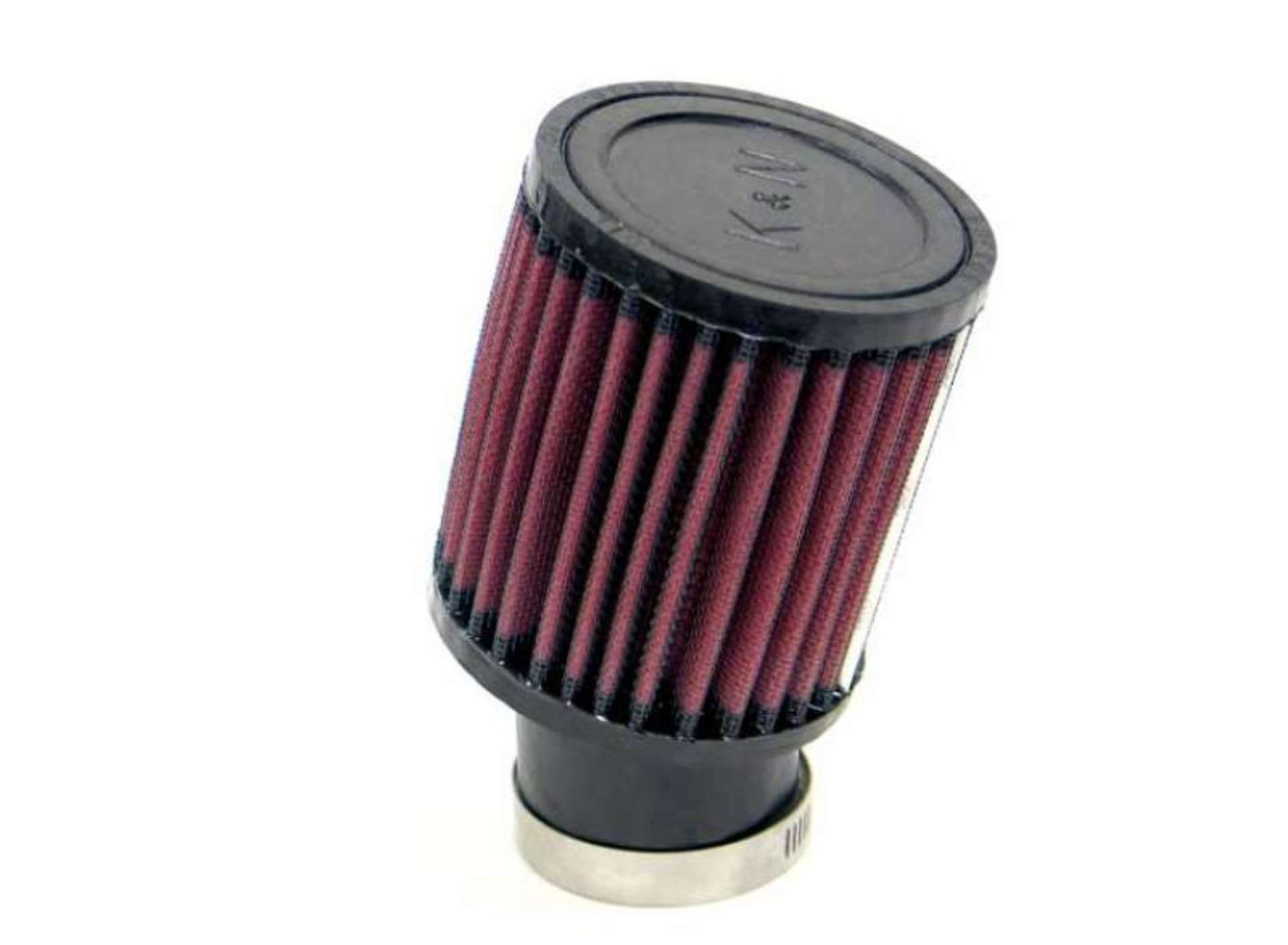 Picture of K&N Universal Clamp-On Air Filter 1-15-16in 20 DEG FLG x 3-1-2in OD x 4in H