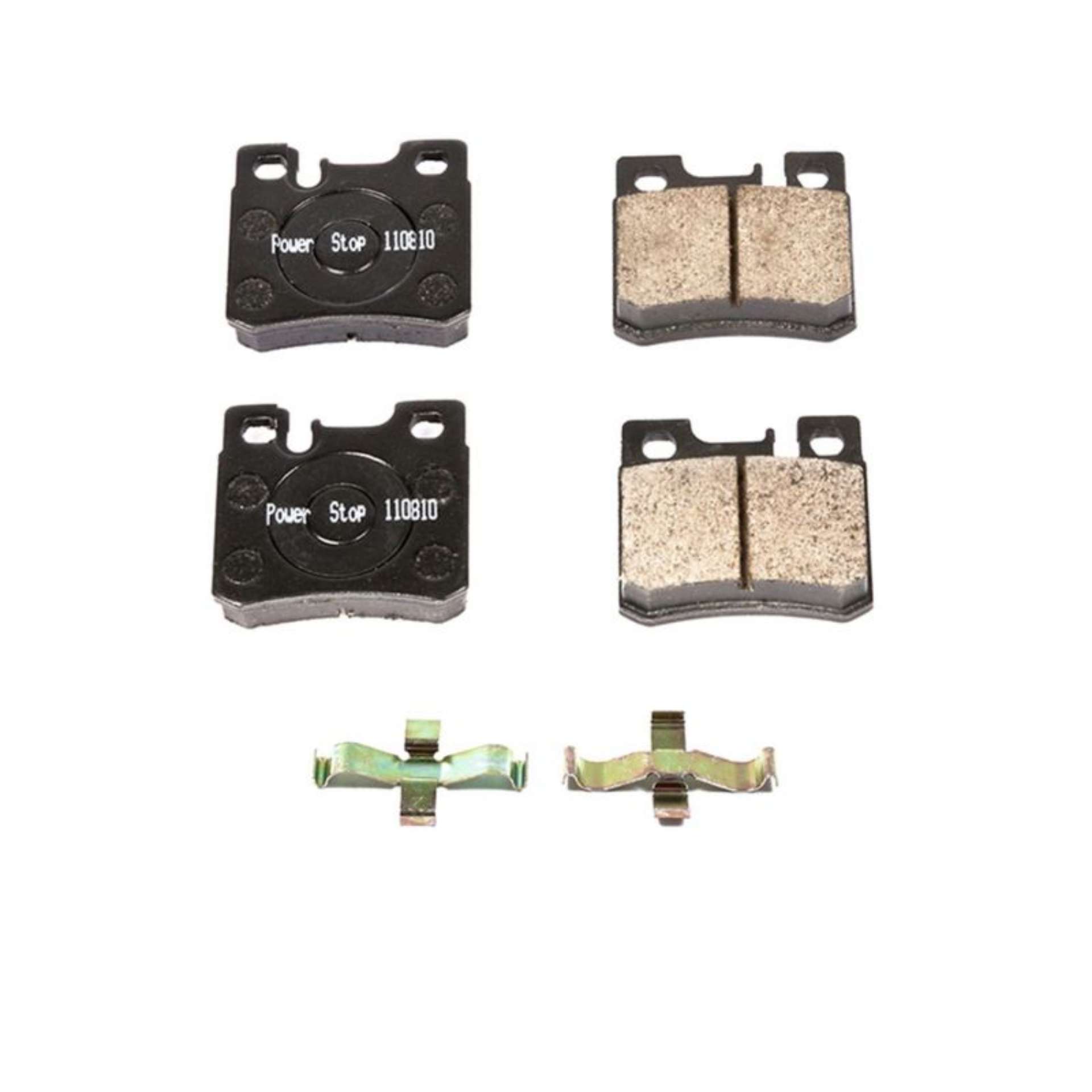 Picture of Power Stop 99-00 Mercedes-Benz C230 Rear Z17 Evolution Ceramic Brake Pads w-Hardware