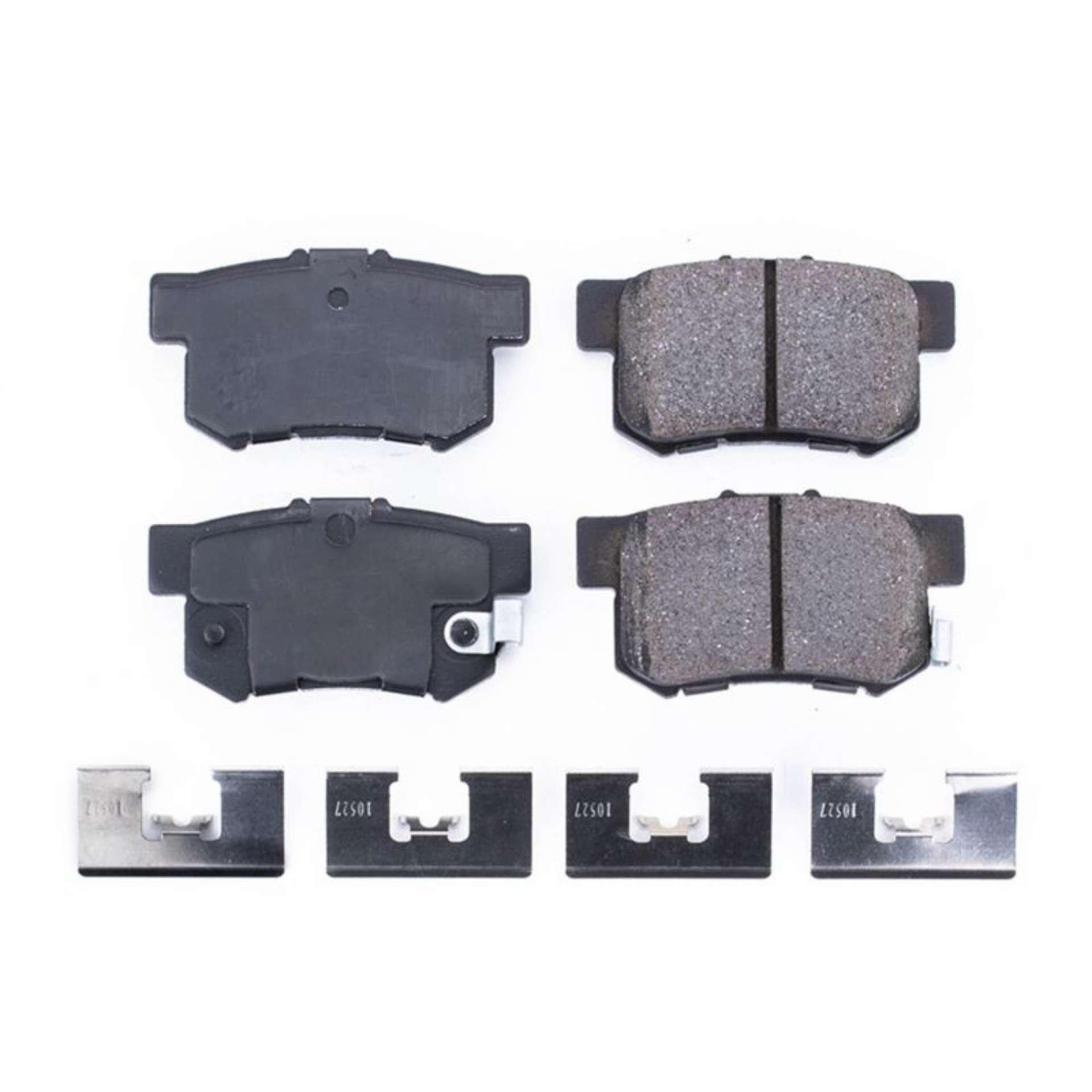 Picture of Power Stop 01-03 Acura CL Rear Z17 Evolution Ceramic Brake Pads w-Hardware