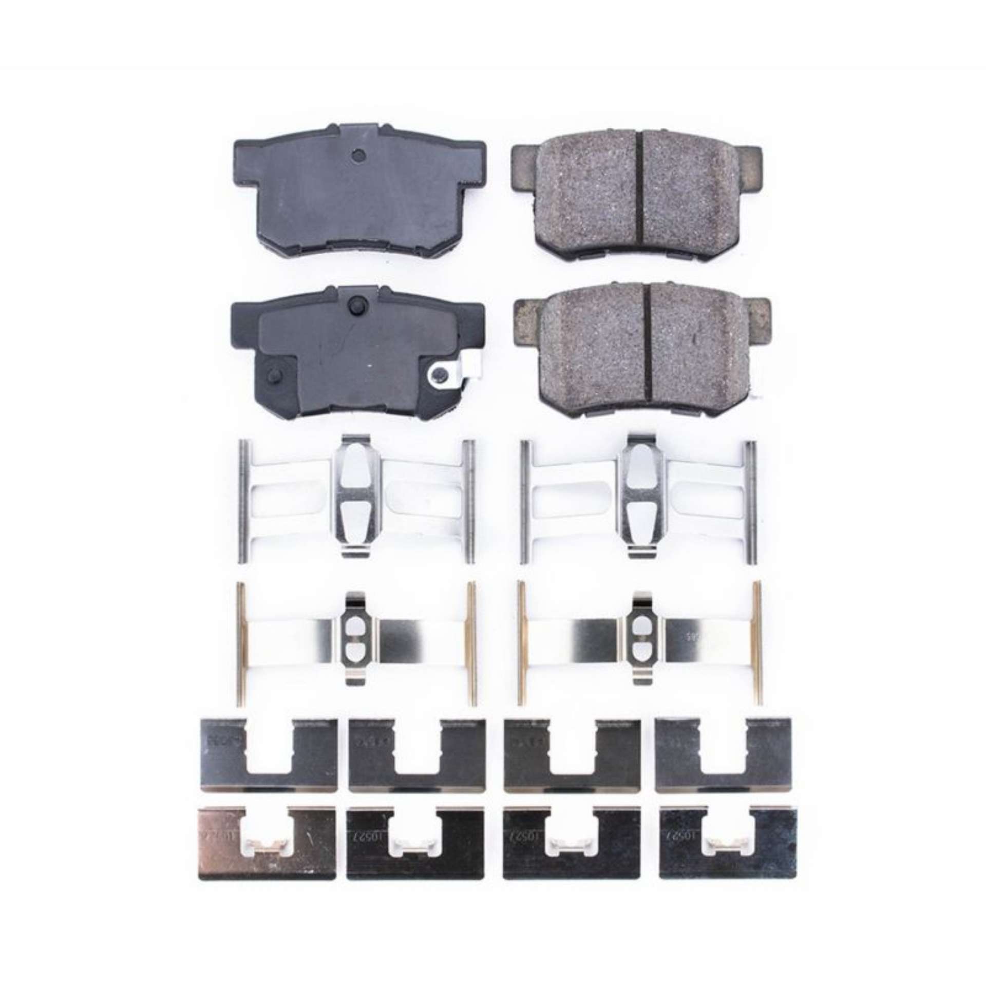 Picture of Power Stop 97-99 Acura CL Rear Z17 Evolution Ceramic Brake Pads w-Hardware