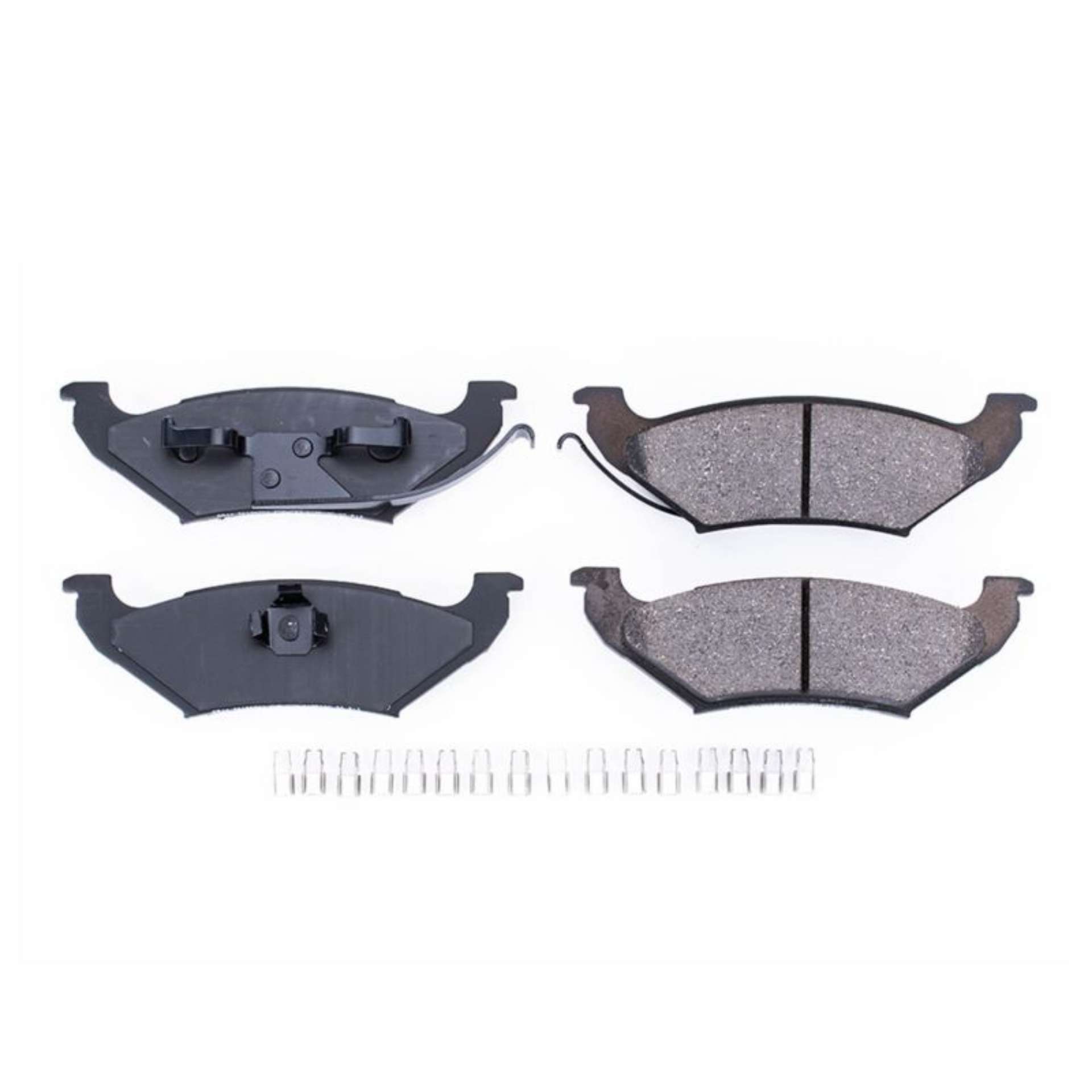 Picture of Power Stop 92-95 Ford Crown Victoria Rear Z17 Evolution Ceramic Brake Pads w-Hardware