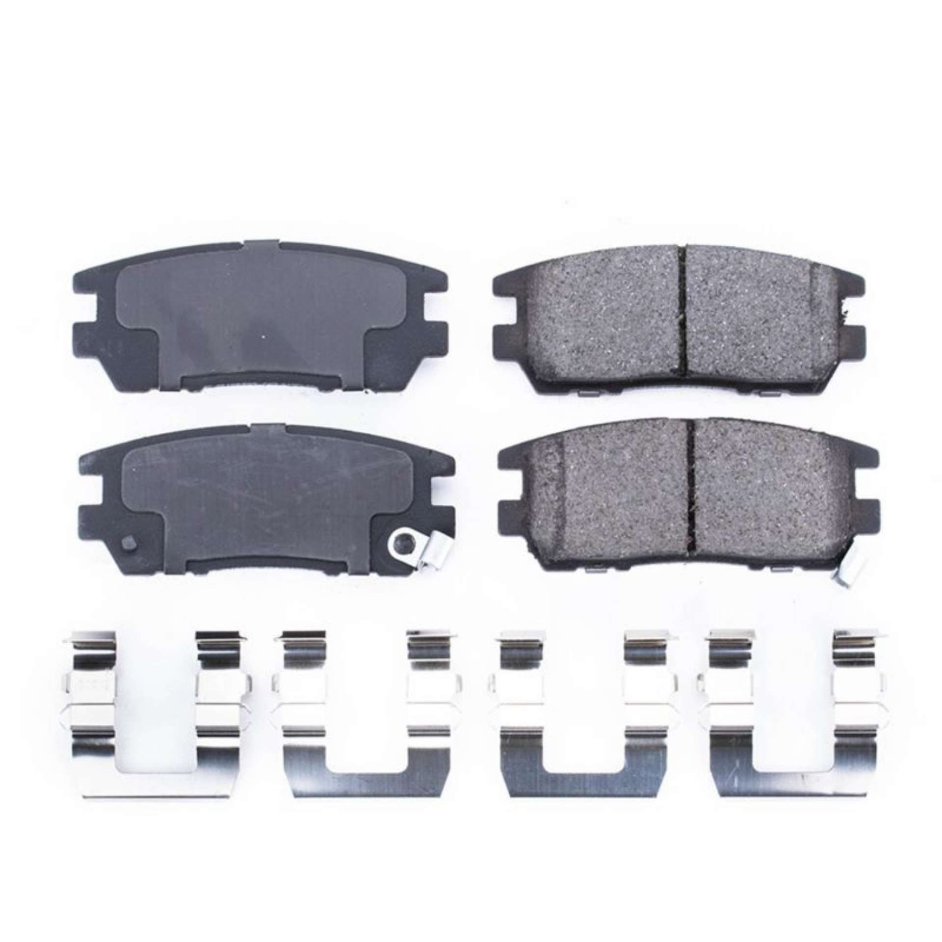 Picture of Power Stop 92-00 Mitsubishi Montero Rear Z17 Evolution Ceramic Brake Pads w-Hardware