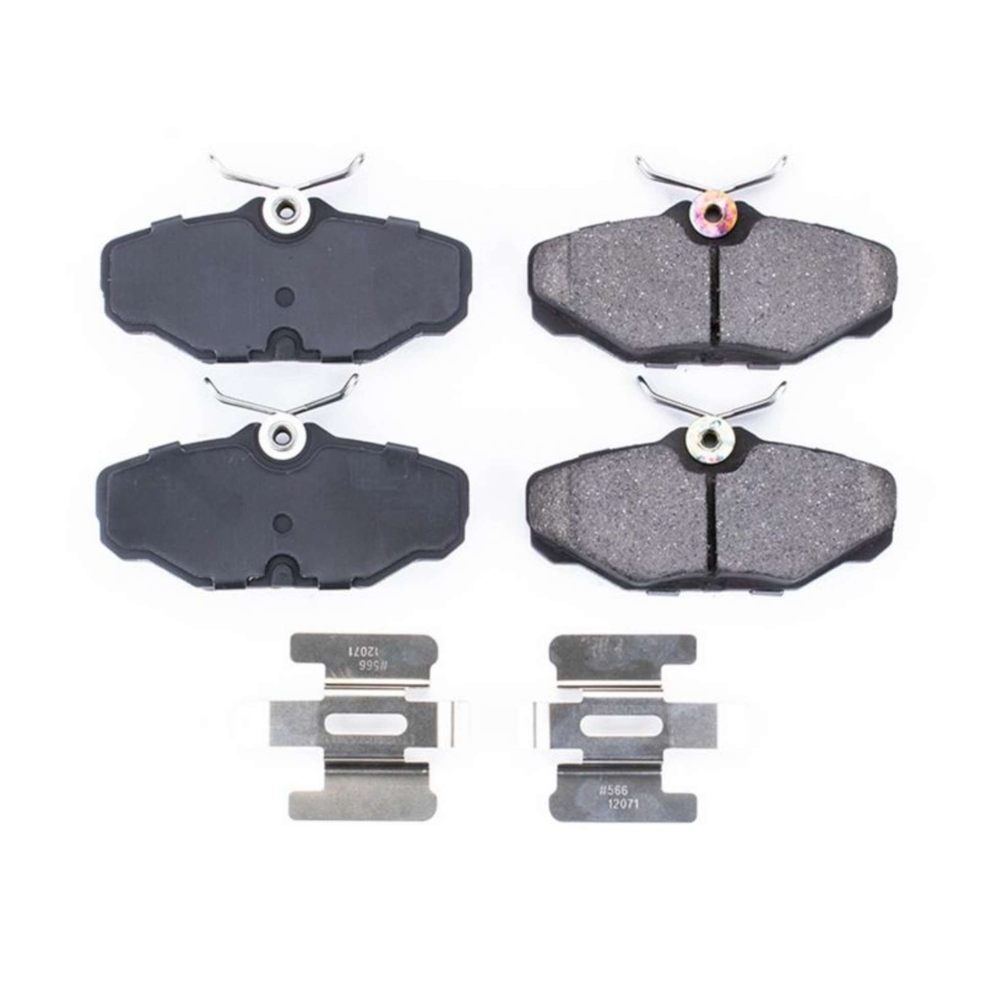 Picture of Power Stop 93-05 Ford Taurus Rear Z17 Evolution Ceramic Brake Pads w-Hardware