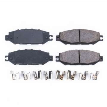 Picture of Power Stop 93-00 Lexus LS400 Rear Z17 Evolution Ceramic Brake Pads w-Hardware