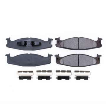 Picture of Power Stop 94-96 Ford Bronco Front Z17 Evolution Ceramic Brake Pads w-Hardware