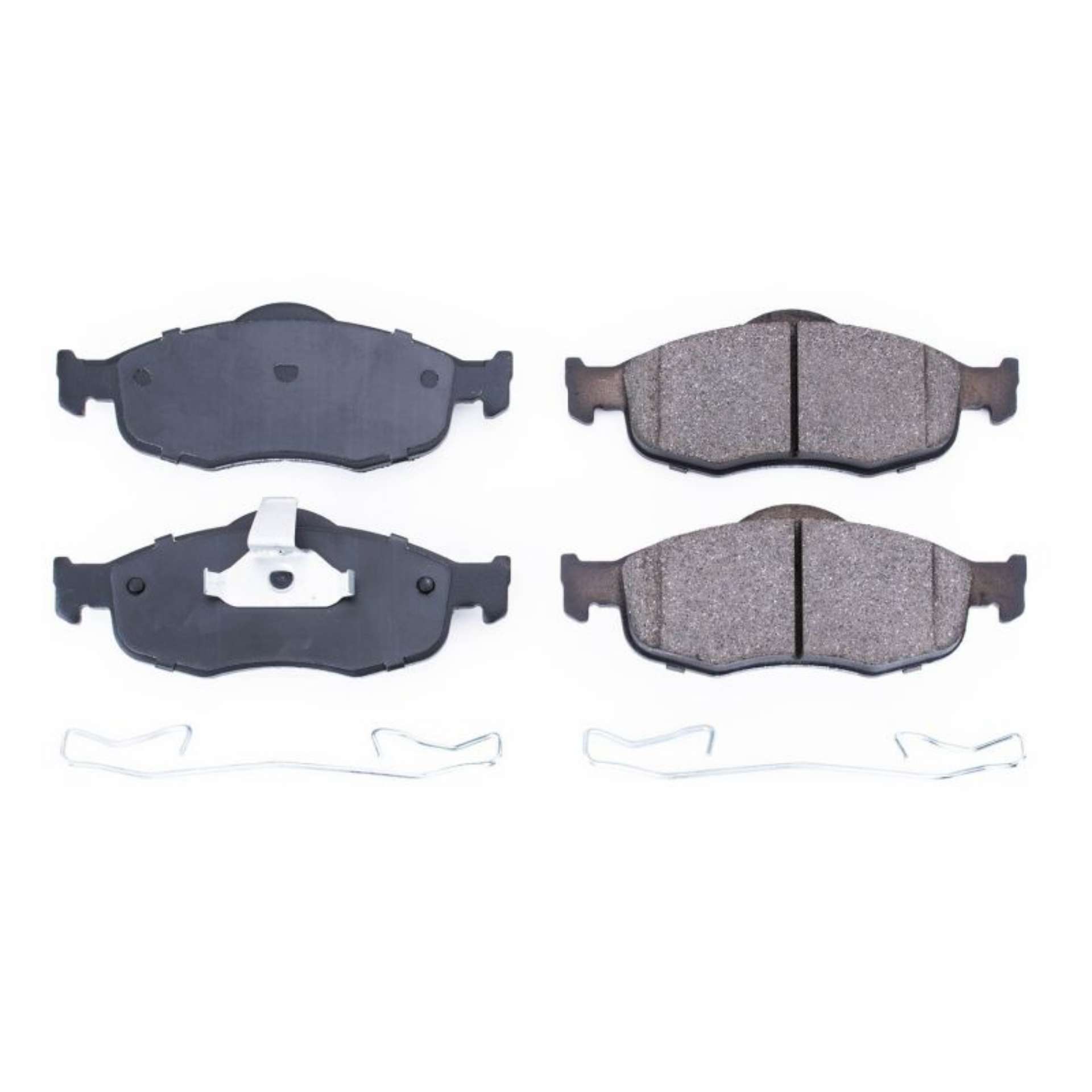 Picture of Power Stop 95-00 Ford Contour Front Z17 Evolution Ceramic Brake Pads w-Hardware