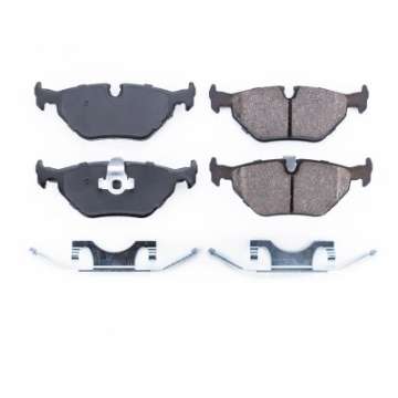 Picture of Power Stop 01-02 BMW 525i Rear Z17 Evolution Ceramic Brake Pads w-Hardware