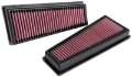 Picture of K&N 17-20 Mercedes Benz E63 V8-4-0L F-I Replacement Drop In Air Filter