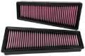 Picture of K&N 17-20 Mercedes Benz E63 V8-4-0L F-I Replacement Drop In Air Filter