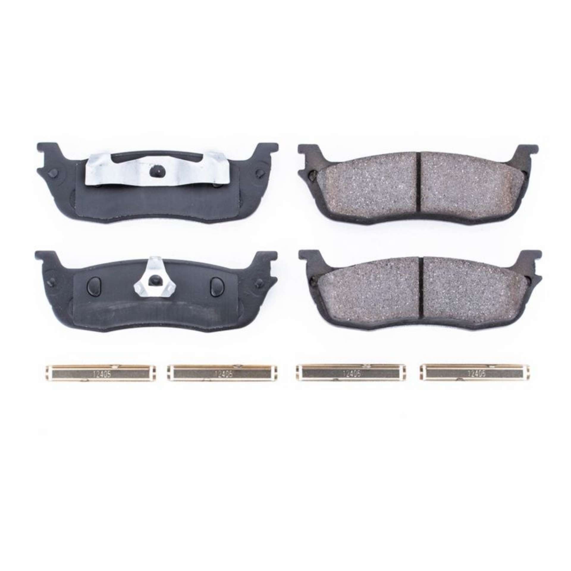 Picture of Power Stop 97-02 Ford Expedition Rear Z17 Evolution Ceramic Brake Pads w-Hardware