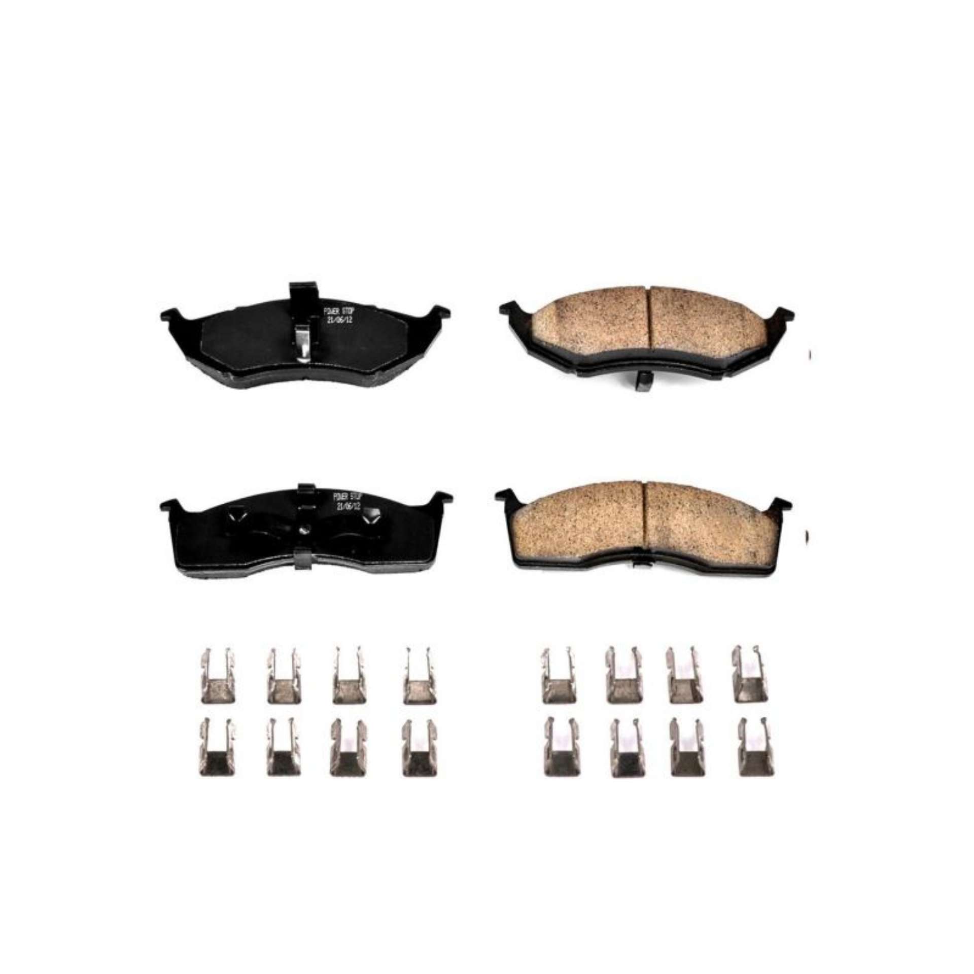 Picture of Power Stop 99-04 Chrysler 300M Front Z17 Evolution Ceramic Brake Pads w-Hardware