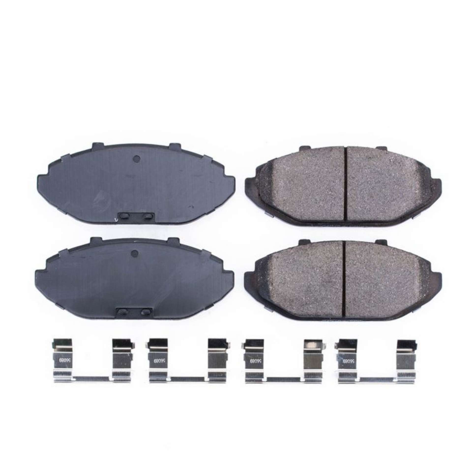 Picture of Power Stop 98-02 Ford Crown Victoria Front Z17 Evolution Ceramic Brake Pads w-Hardware