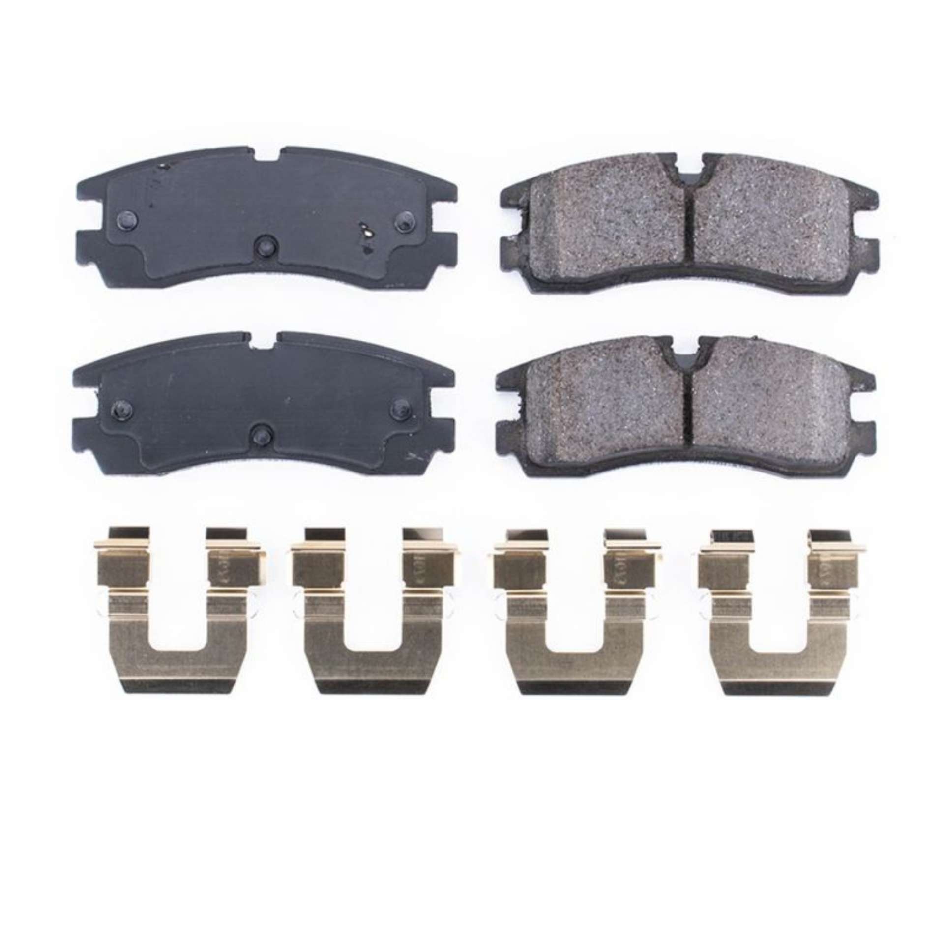 Picture of Power Stop 98-02 Cadillac Seville Rear Z17 Evolution Ceramic Brake Pads w-Hardware