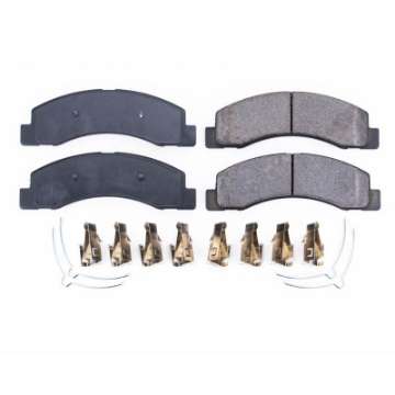 Picture of Power Stop 00-05 Ford Excursion Front Z17 Evolution Ceramic Brake Pads w-Hardware