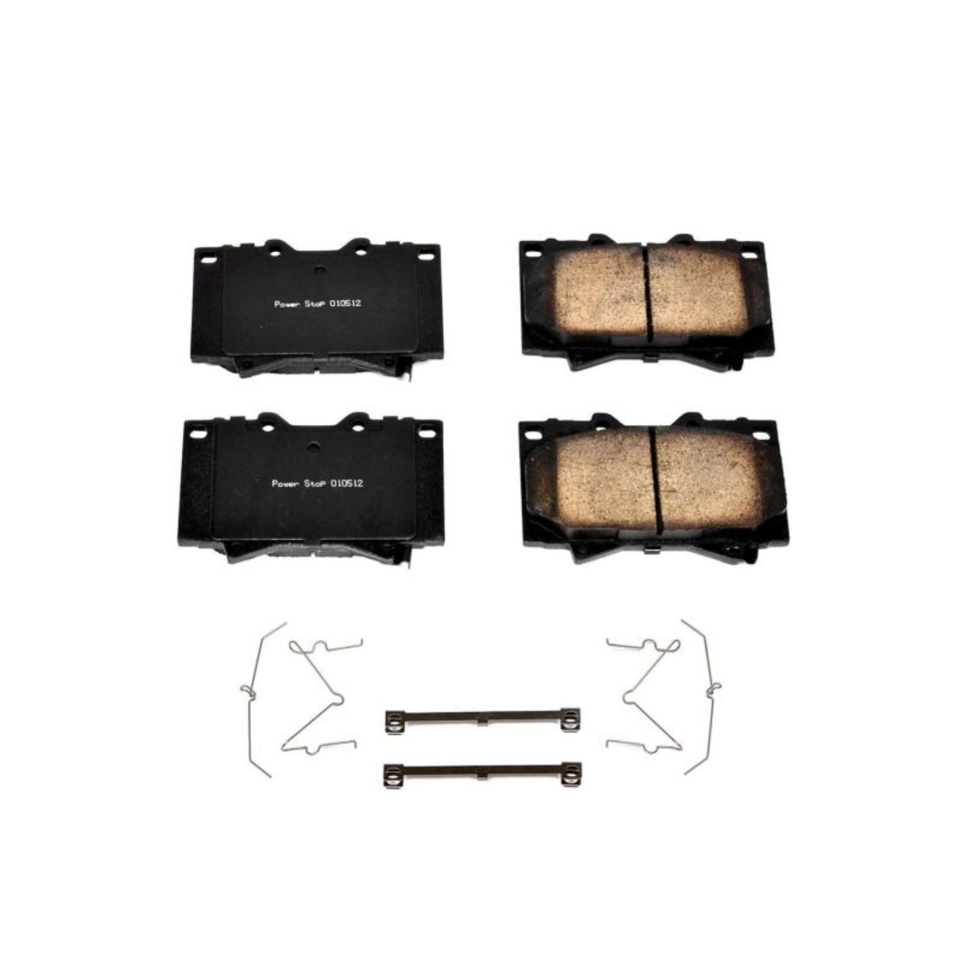 Picture of Power Stop 98-07 Lexus LX470 Front Z17 Evolution Ceramic Brake Pads w-Hardware