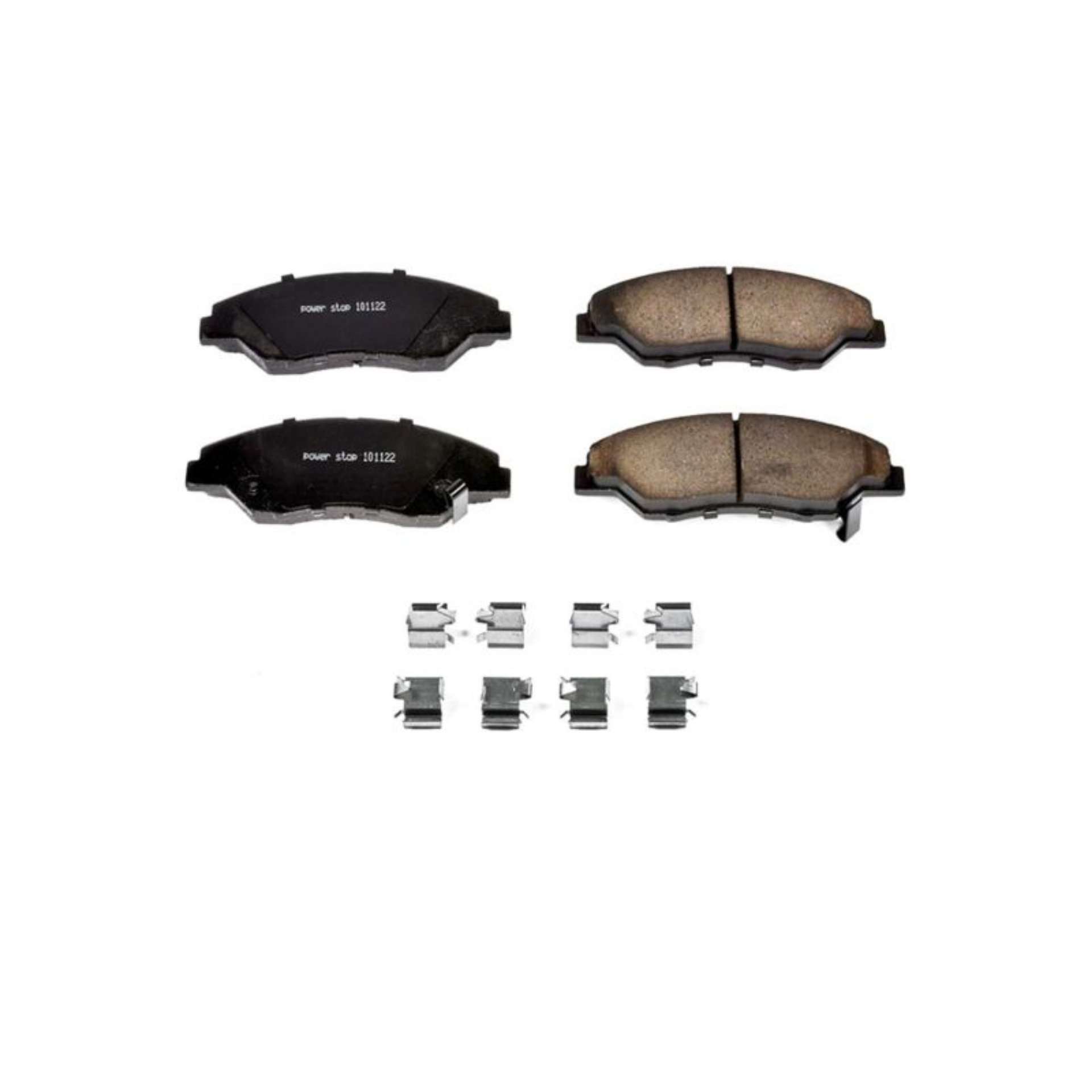 Picture of Power Stop 98-02 Kia Sportage Front Z17 Evolution Ceramic Brake Pads w-Hardware