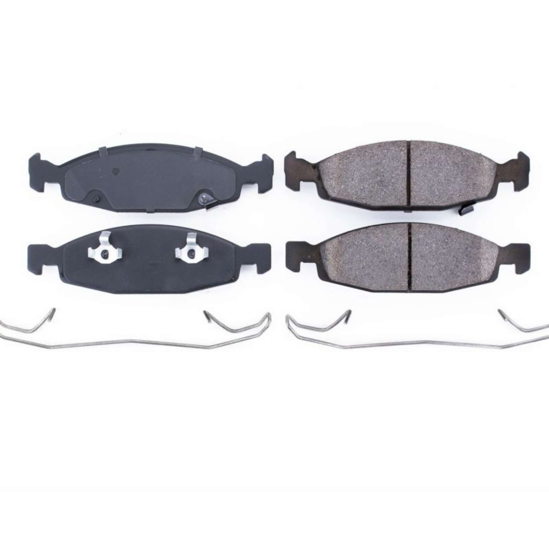 Picture of Power Stop 99-03 Jeep Grand Cherokee Front Z17 Evolution Ceramic Brake Pads w-Hardware