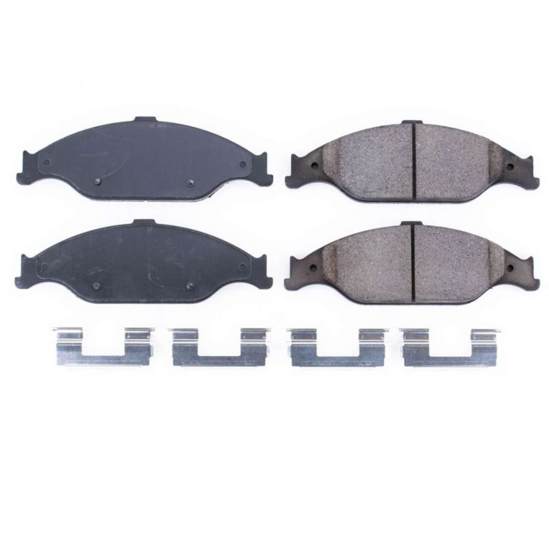 Picture of Power Stop 99-04 Ford Mustang Front Z17 Evolution Ceramic Brake Pads w-Hardware