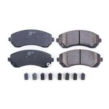 Picture of Power Stop 02-07 Buick Rendezvous Front Z17 Evolution Ceramic Brake Pads w-Hardware