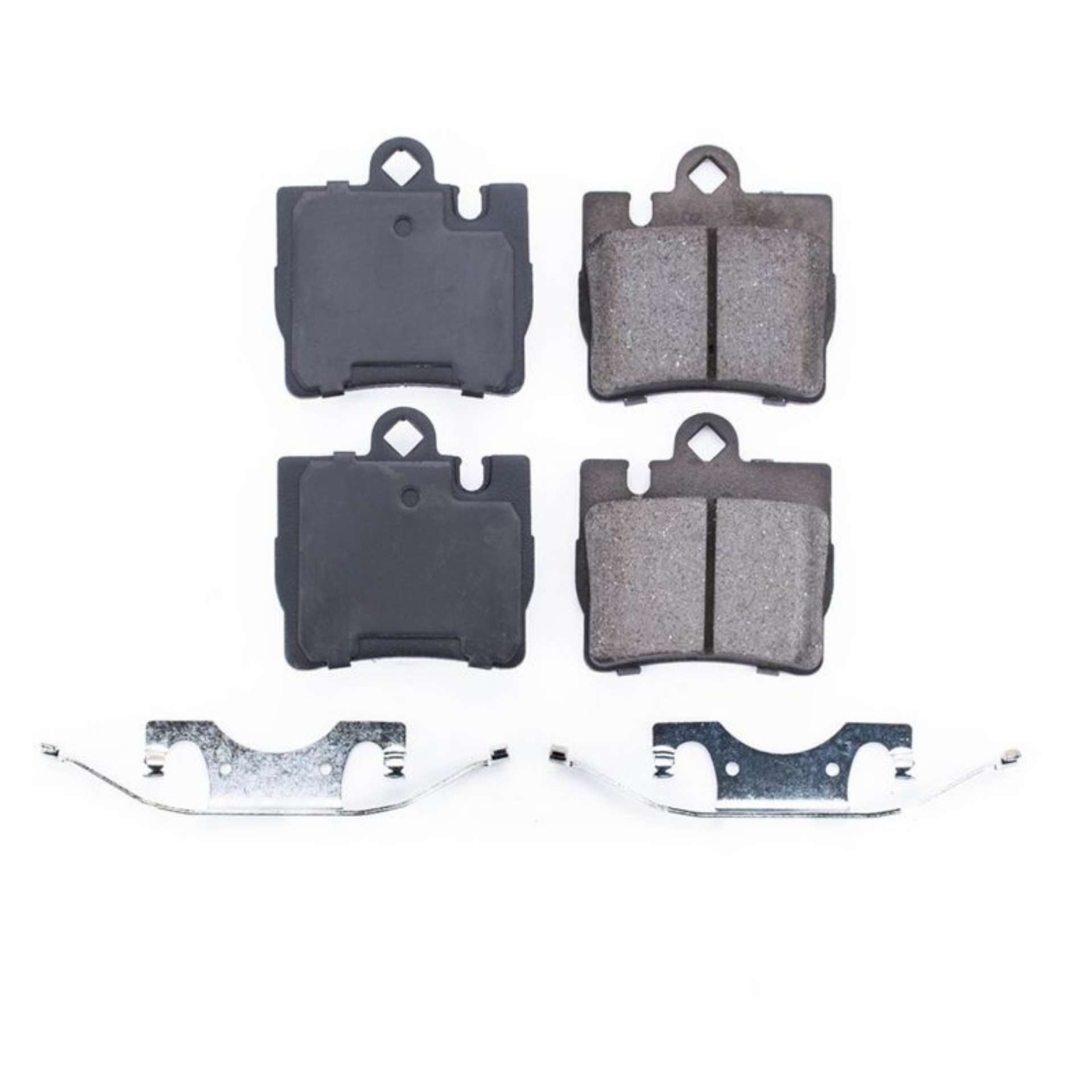 Picture of Power Stop 01-02 Mercedes-Benz CL55 AMG Rear Z17 Evolution Ceramic Brake Pads w-Hardware